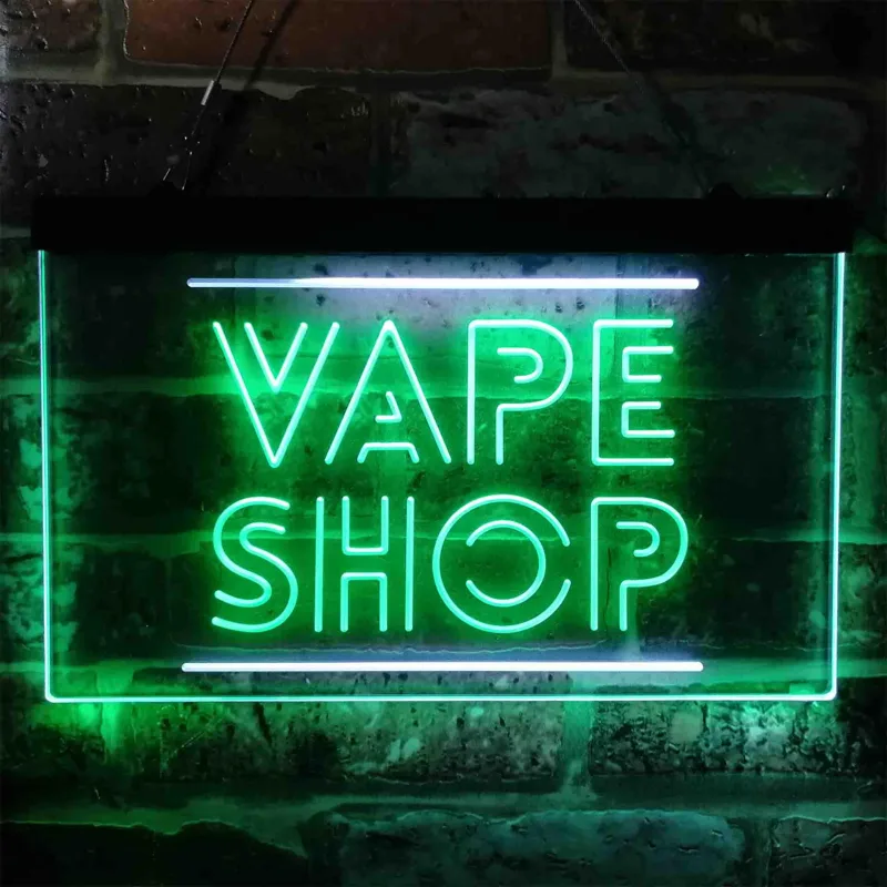 Vaping Shop - VAPE SHOP Insegna al neon a