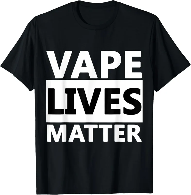 Vaping Shop - Vape Lives Matter T-shirt in cotone