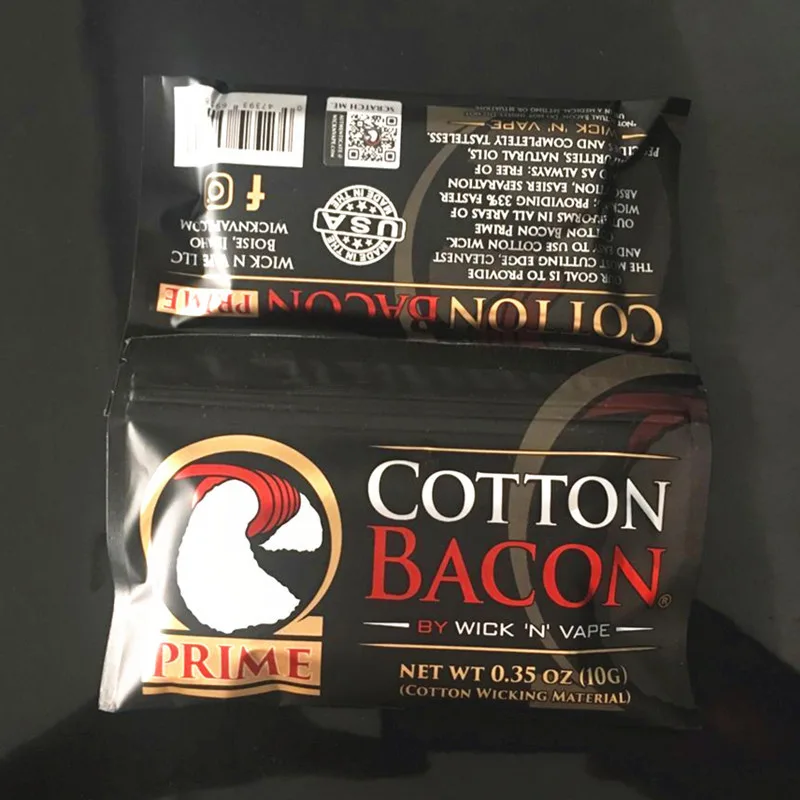 Coil Building Kit - 10 Pz/pacco 2.0 Cotone Organico Pancetta