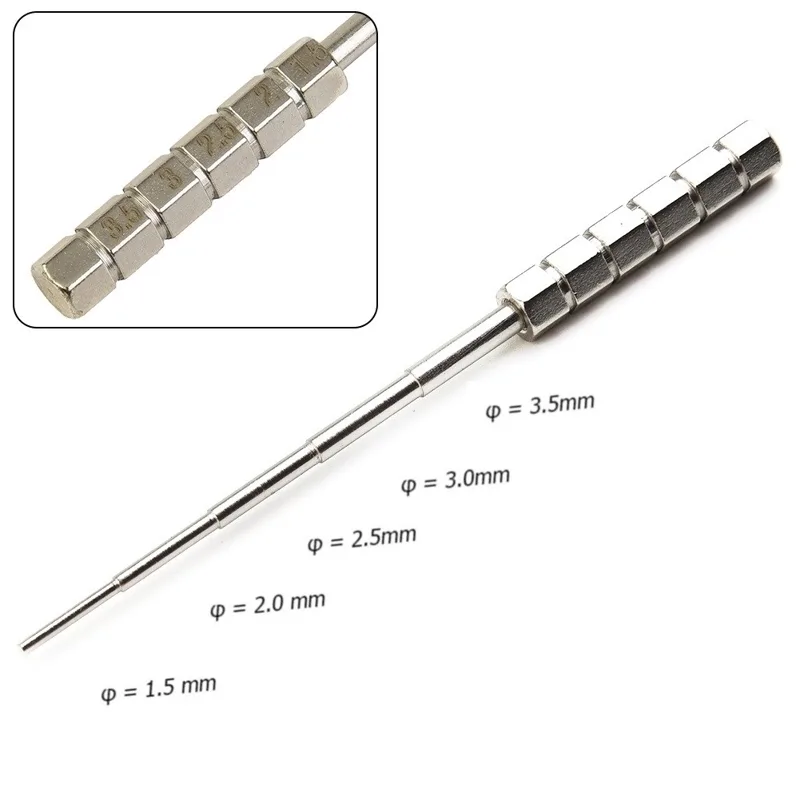 Coil Building Kit - 1pc 1.5/2/2.5/3/3.5mm Aste di avvolgimento in
