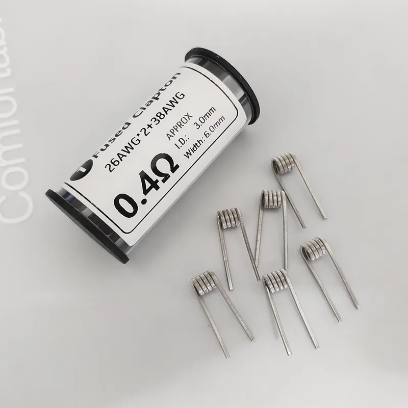 Coil Building Kit - 6 pezzi Ni80 26x2+38AWG ID3.0 Accessorio