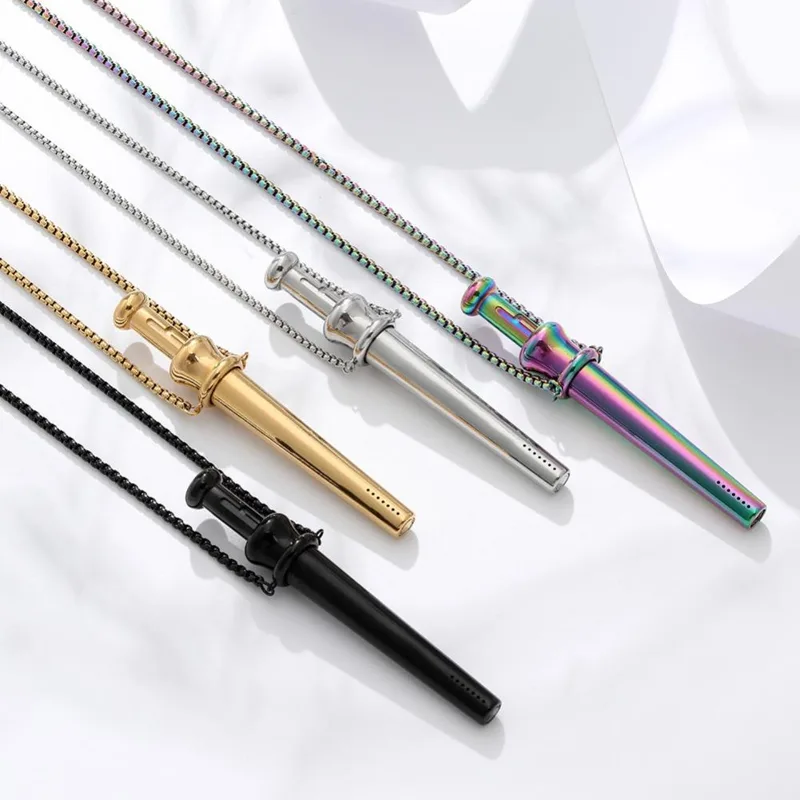 Vaping Goods - Collana Antistress Grande in Acciaio Inossidabile,