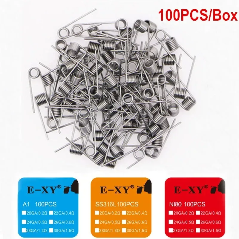 Coil Building Kit - 100 PZ/SCATOLA Bobina Pre Costruita Filo