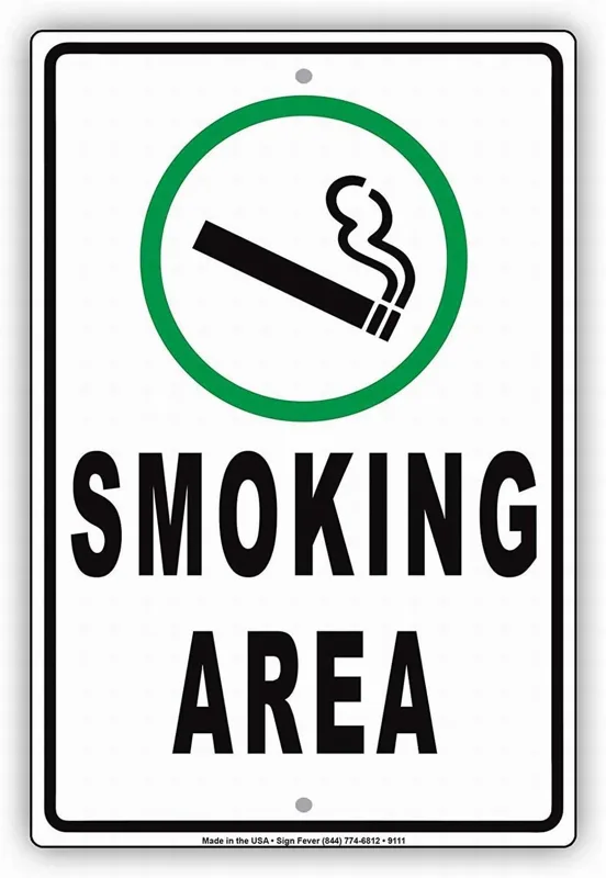 Vaping Store - Segnale di Sicurezza: Fumo e Vaping