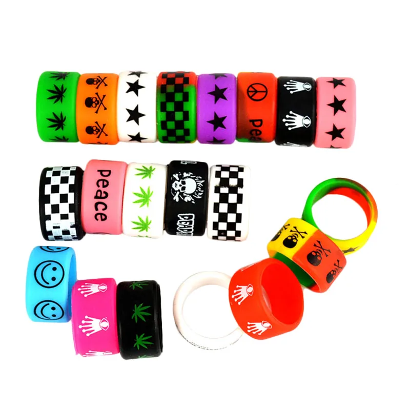 Vape Band Silicone - 1/10/15 Pezzi Anelli Antiscivolo in Silicone