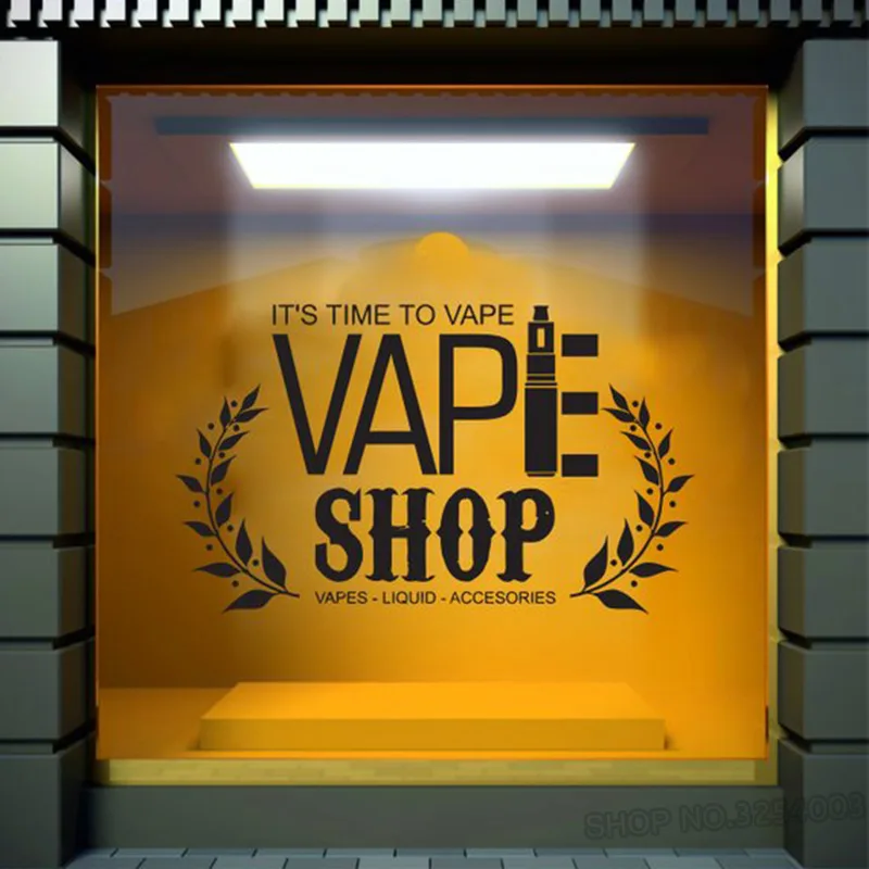 Vaping Store - Vape Shop Words adesivo murale adesivo