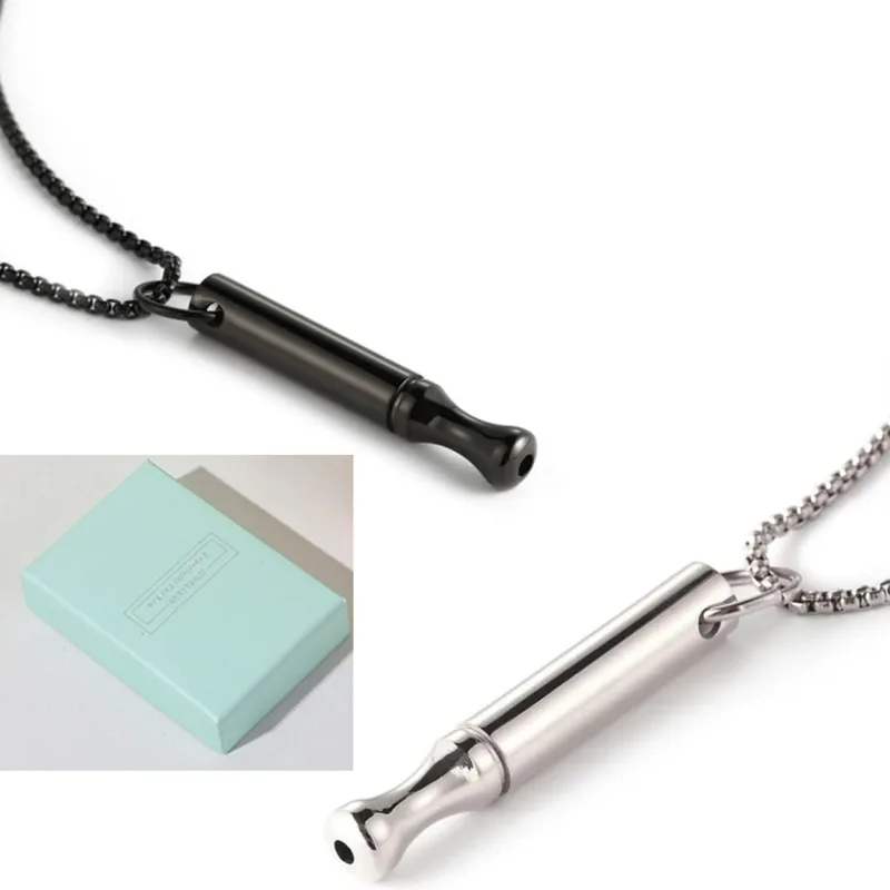 Vape Accessory - Collana di respirazione in acciaio al