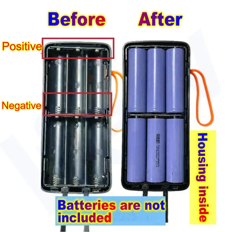 21700 Custodia per batteria Cu - Battery Case Storage recensione e prezzo