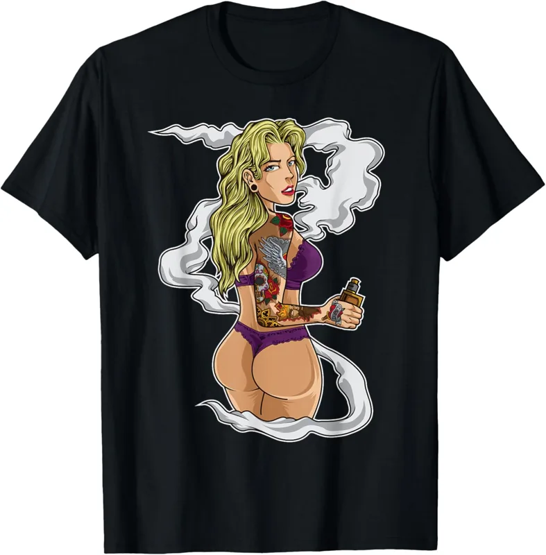 T-shirt grafica per ragazza Va - Vaping Shop recensione e prezzo