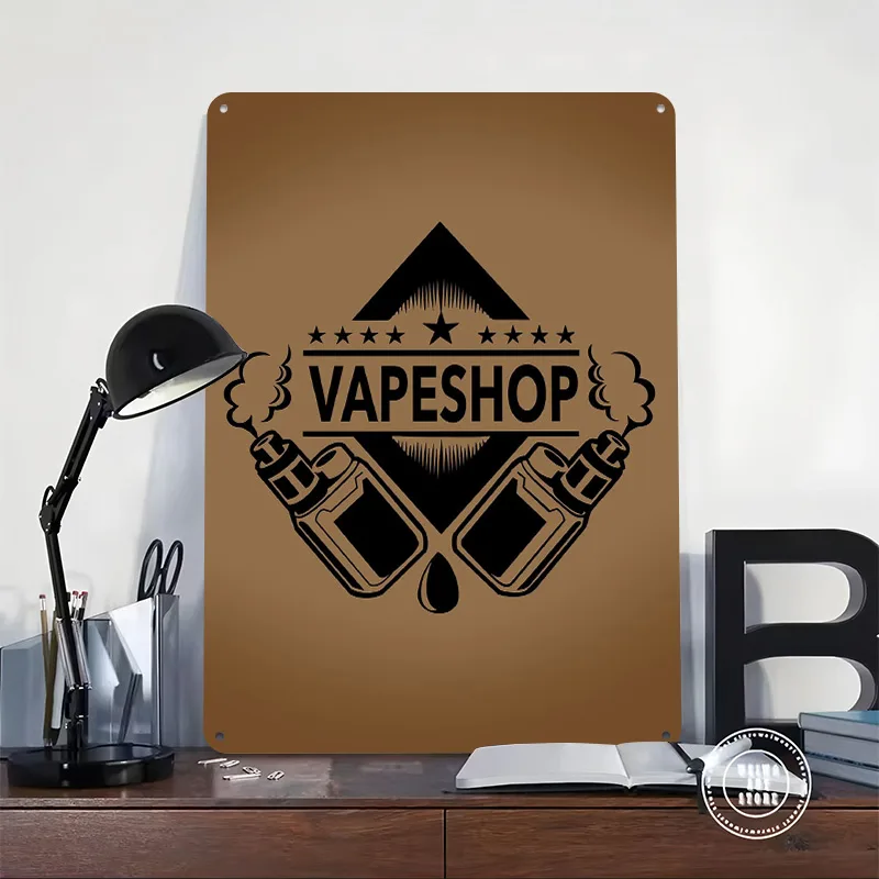 Vape Shop Logo Poster in banda - Vaping Shop recensione e prezzo