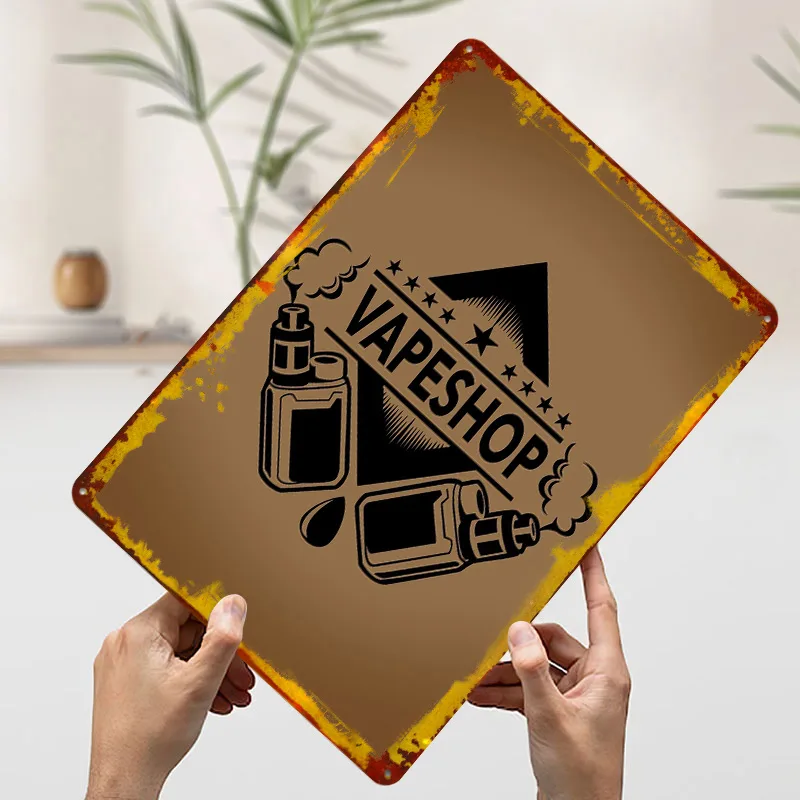 Vape Shop Logo Poster in banda - Vaping Shop recensione e prezzo