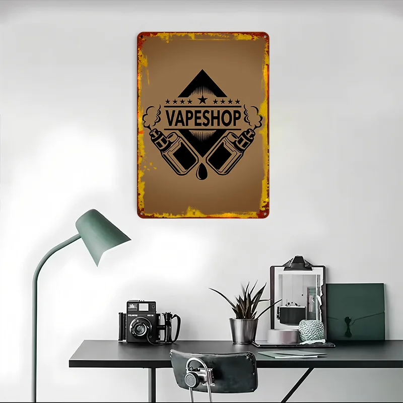Vape Shop Logo Poster in banda - Vaping Shop recensione e prezzo