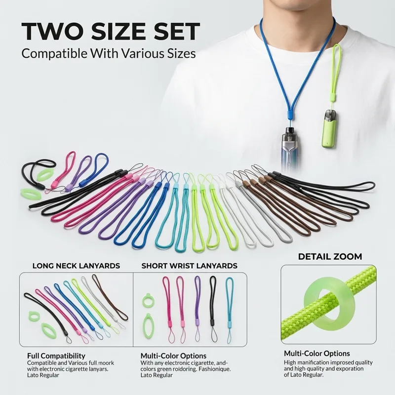 Set Universale di Cordini in S - Vape Band Silicone recensione e prezzo