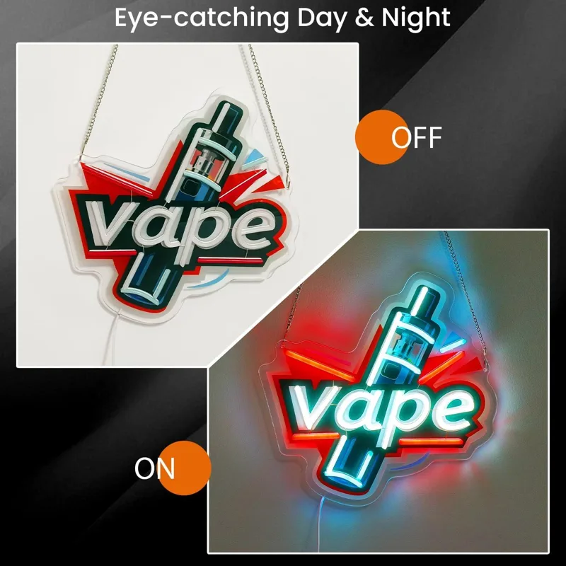 Insegna al Neon LED USB Dimmer - Vaping Store recensione e prezzo