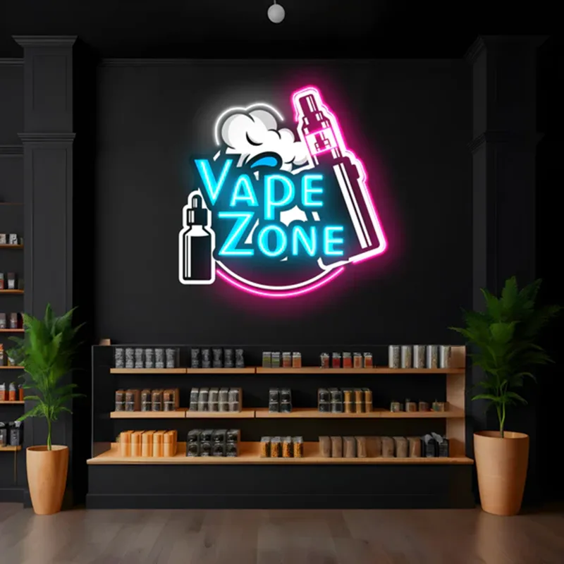 Insegna al neon per sigaretta  - Vaping Store recensione e prezzo