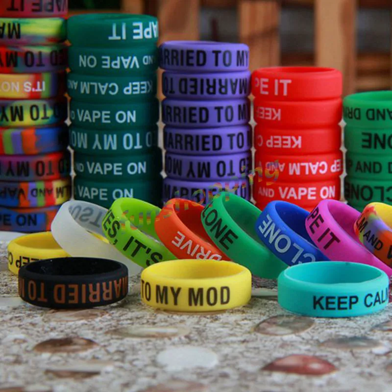 10 pz/lotto anello antiscivolo - Vape Band Silicone recensione e prezzo