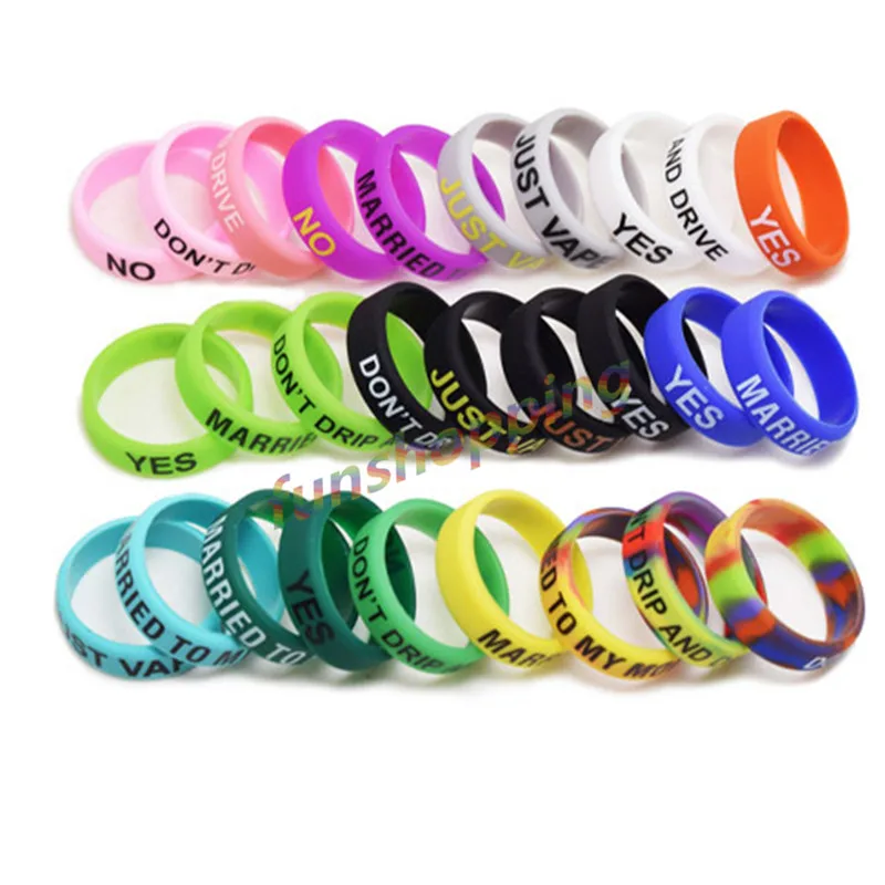 10 pz/lotto anello antiscivolo - Vape Band Silicone recensione e prezzo