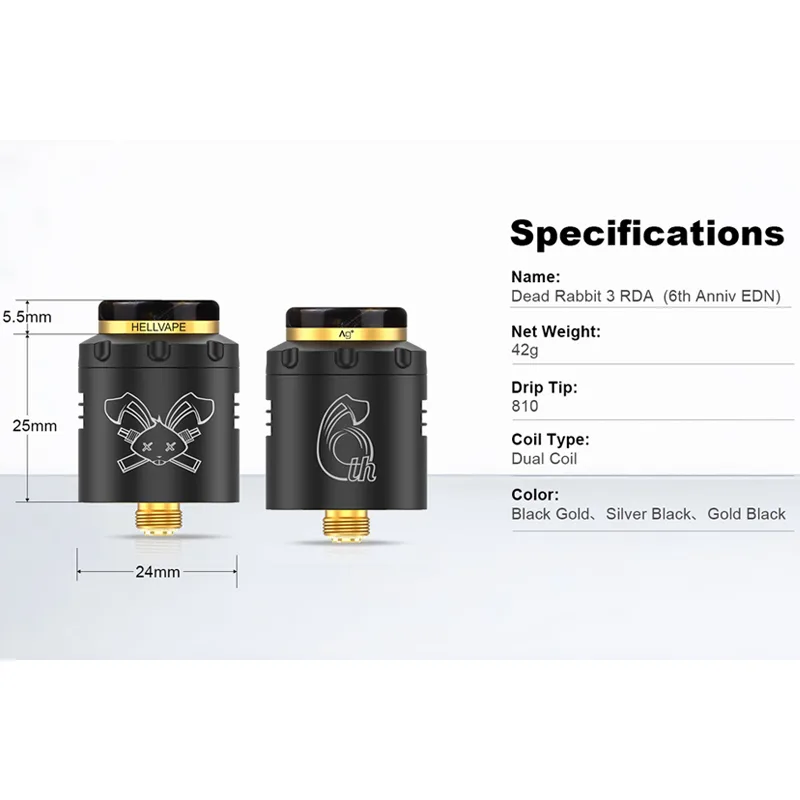 Originale Hellvape Dead Rabbit - Vape Coil Replacement recensione e prezzo