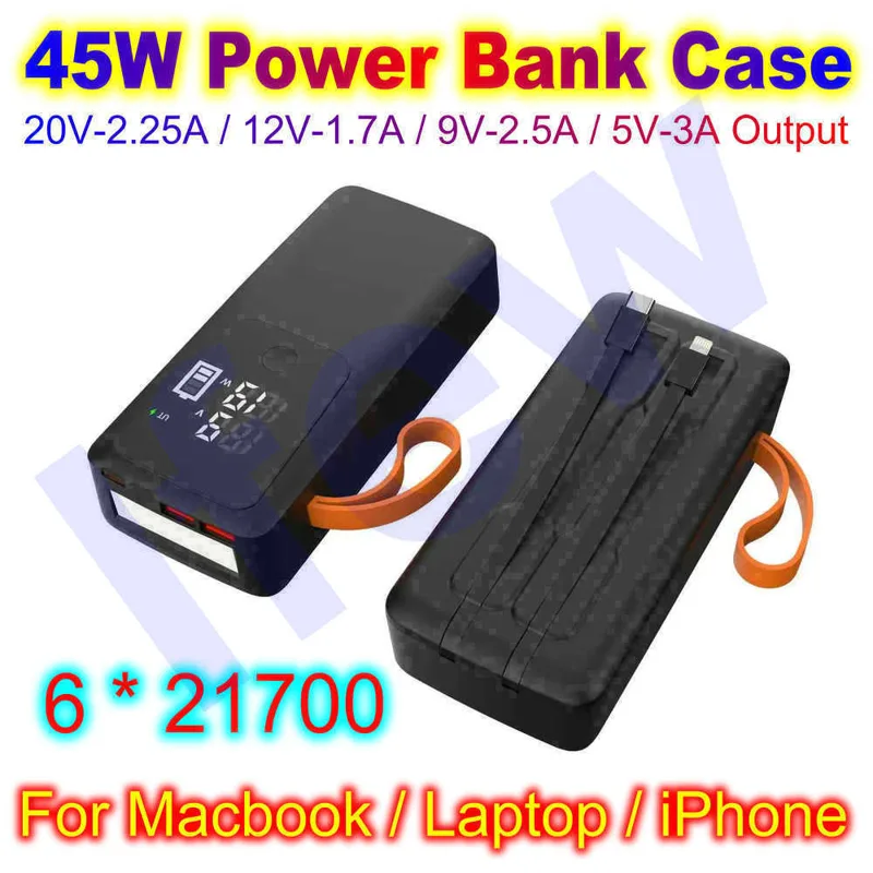 Custodia per banca di potere d - Battery Case Storage recensione e prezzo