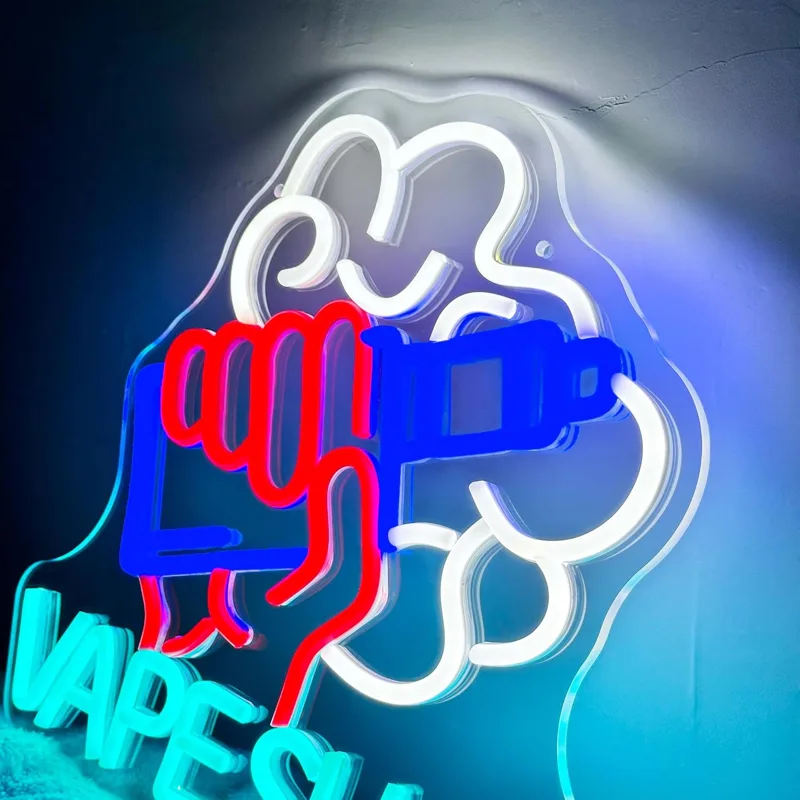 Vape Shop insegne al Neon LED  - Vaping Store recensione e prezzo