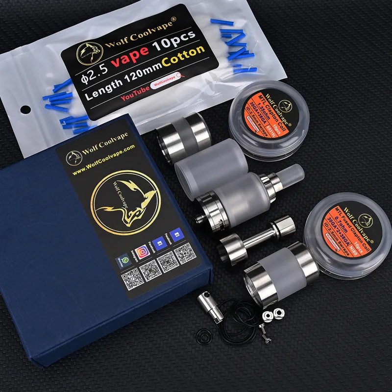 Wolfcoolvape BY-Ka v7 mtl rta  - Vape Coil Replacement recensione e prezzo